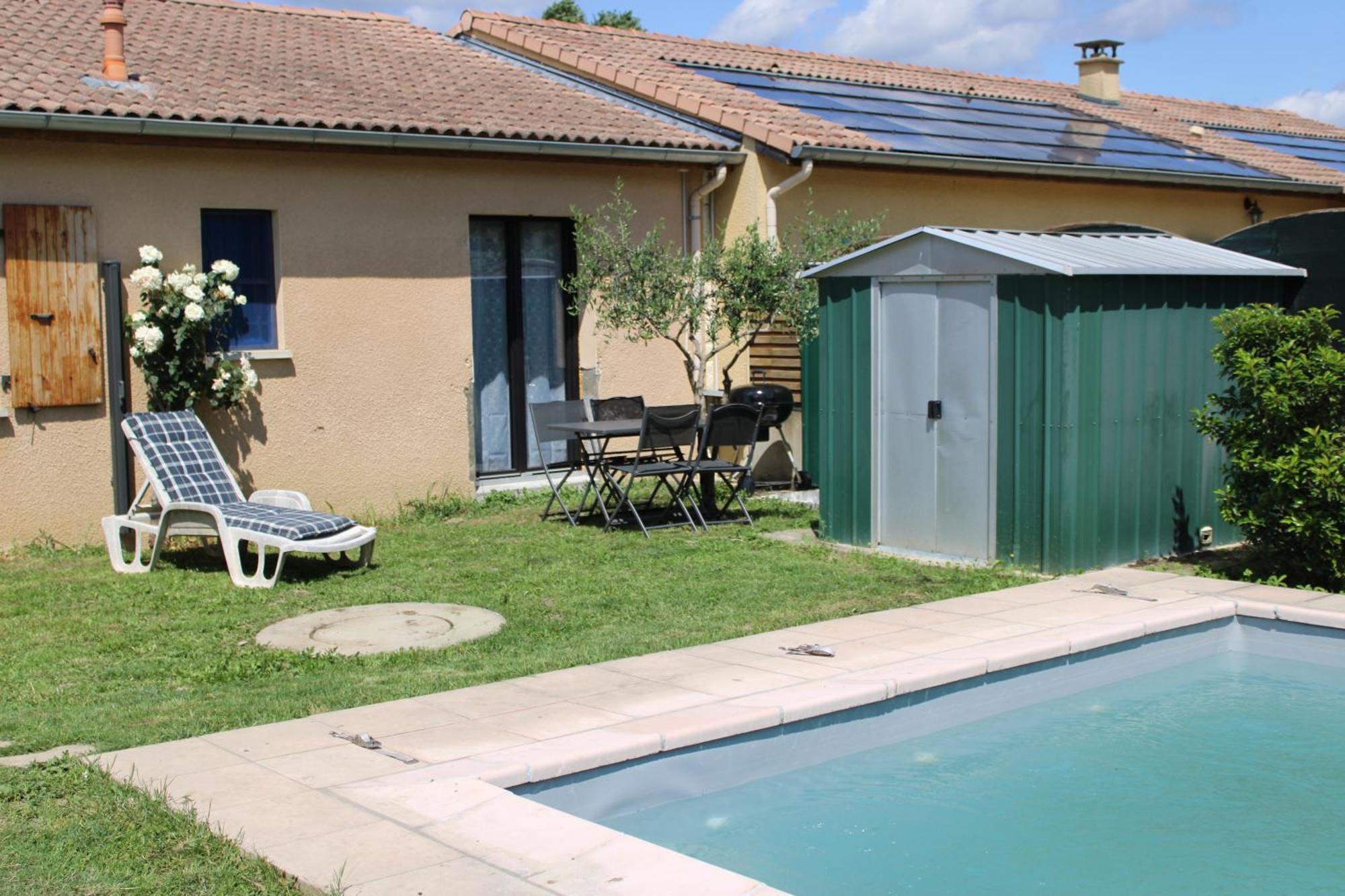Aux Jardins D'Heloise Villa Crest Luaran gambar